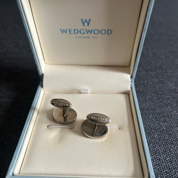 Wedgwood Ship Cufflinks - New - Picture 1 of 3